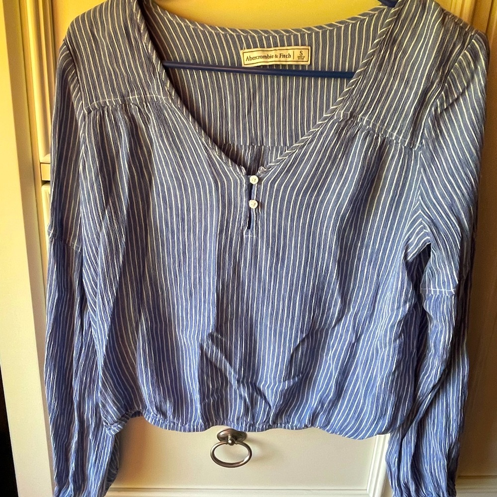 Abercrombie long sleeve shirt size small